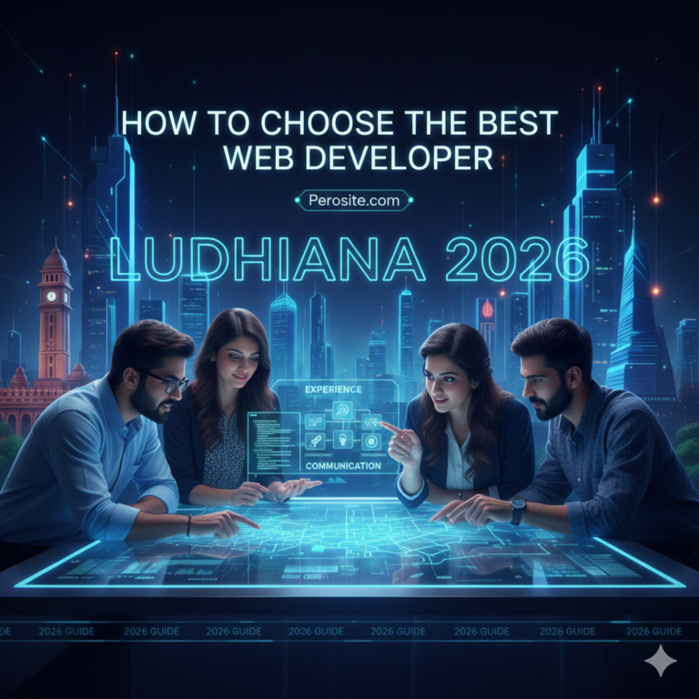 why choose web developer ludhiana