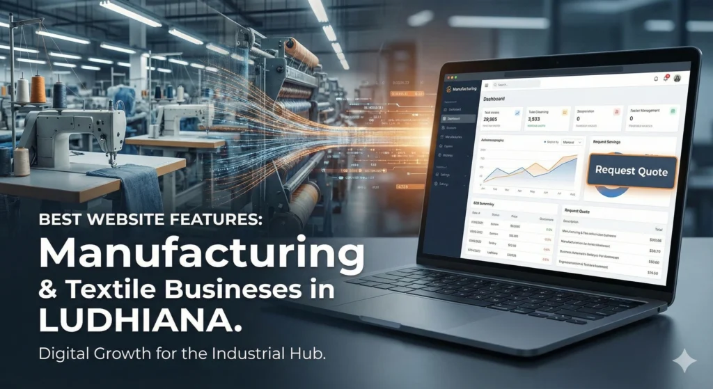 Website Features for Manufacturing & Textile Businesses in Ludhiana