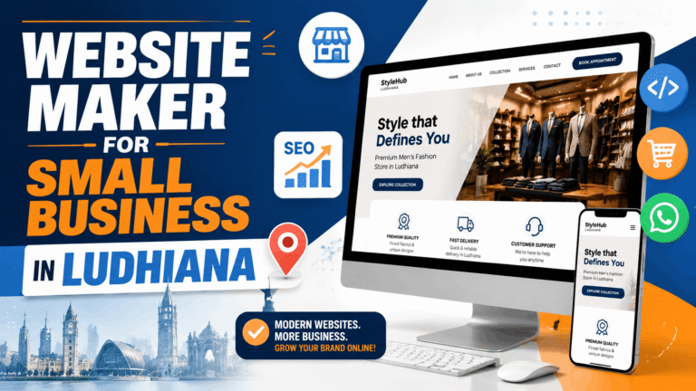 Website Maker for Small Business in Ludhiana